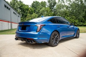Cadillac CT5-V Blackwing Performance Exhaust - Rear - CORSA Performance - Axle-Back, Dual Rear Exit, Twin 4.5in Carbon Fiber Tip, Active Exhaust - Black - `22-`25